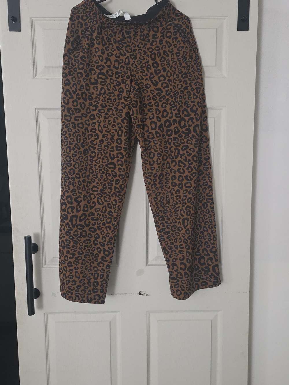lululemon athletica Leopard-Print Wide Leg Pants - Brown & Black